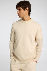 Selected Jersey de punto fino Gris