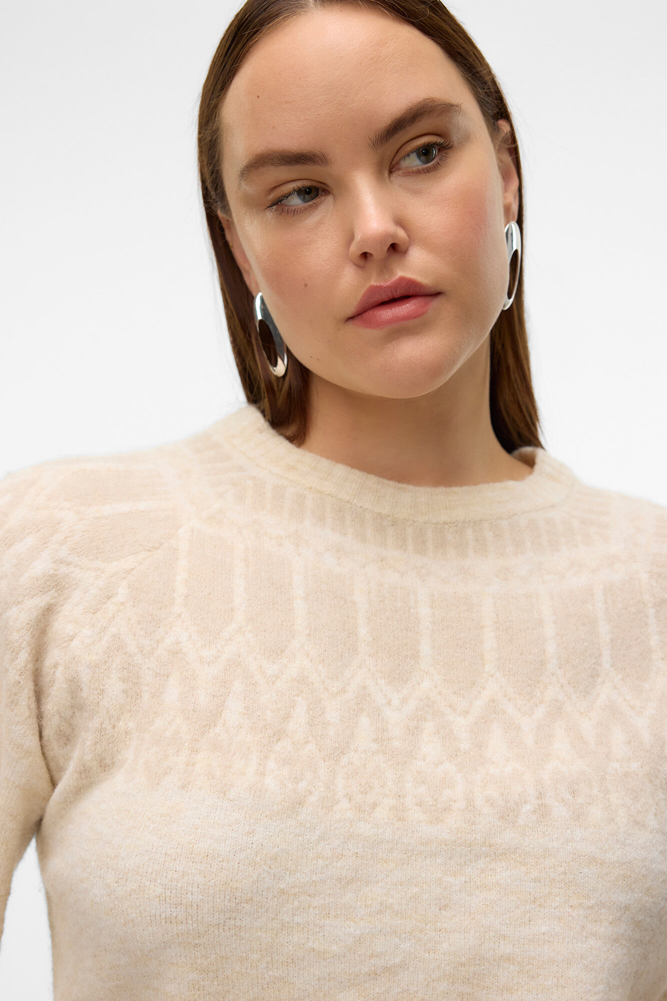 Vero Moda Curve Su&eacute;ter grego tamanho grande 