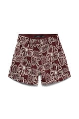 Vero Moda Cal&ccedil;&otilde;es com bordados Castanho