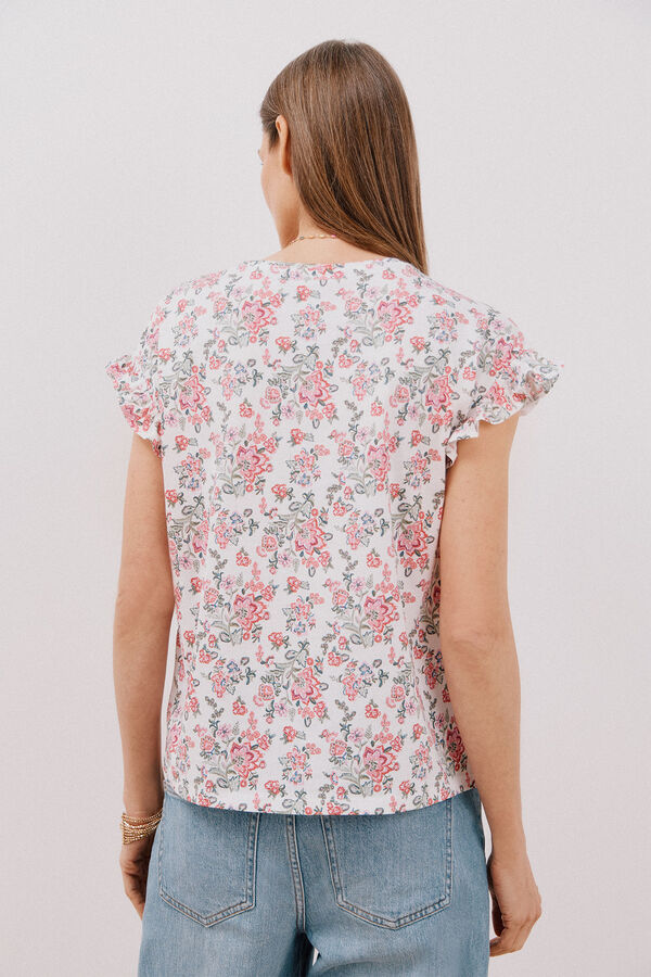 Cortefiel Camisola básica folho Verde