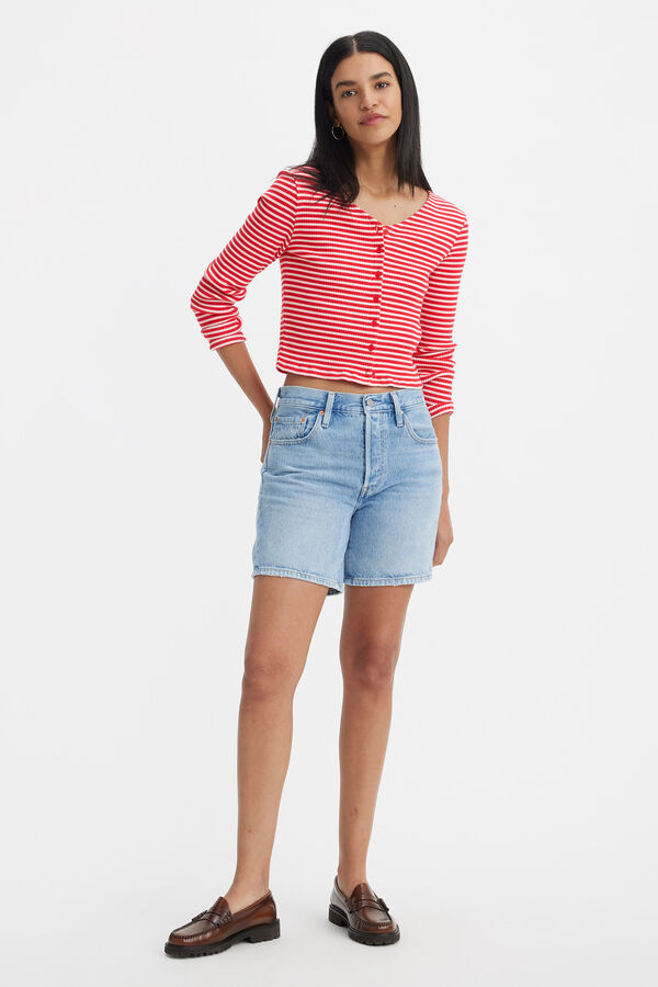 Levi's Short vaquero 501&reg;Mid Thigh Azul