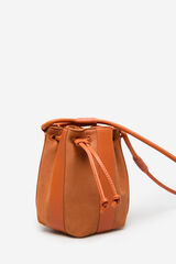 Cortefiel Bolso saco bimateria Naranja