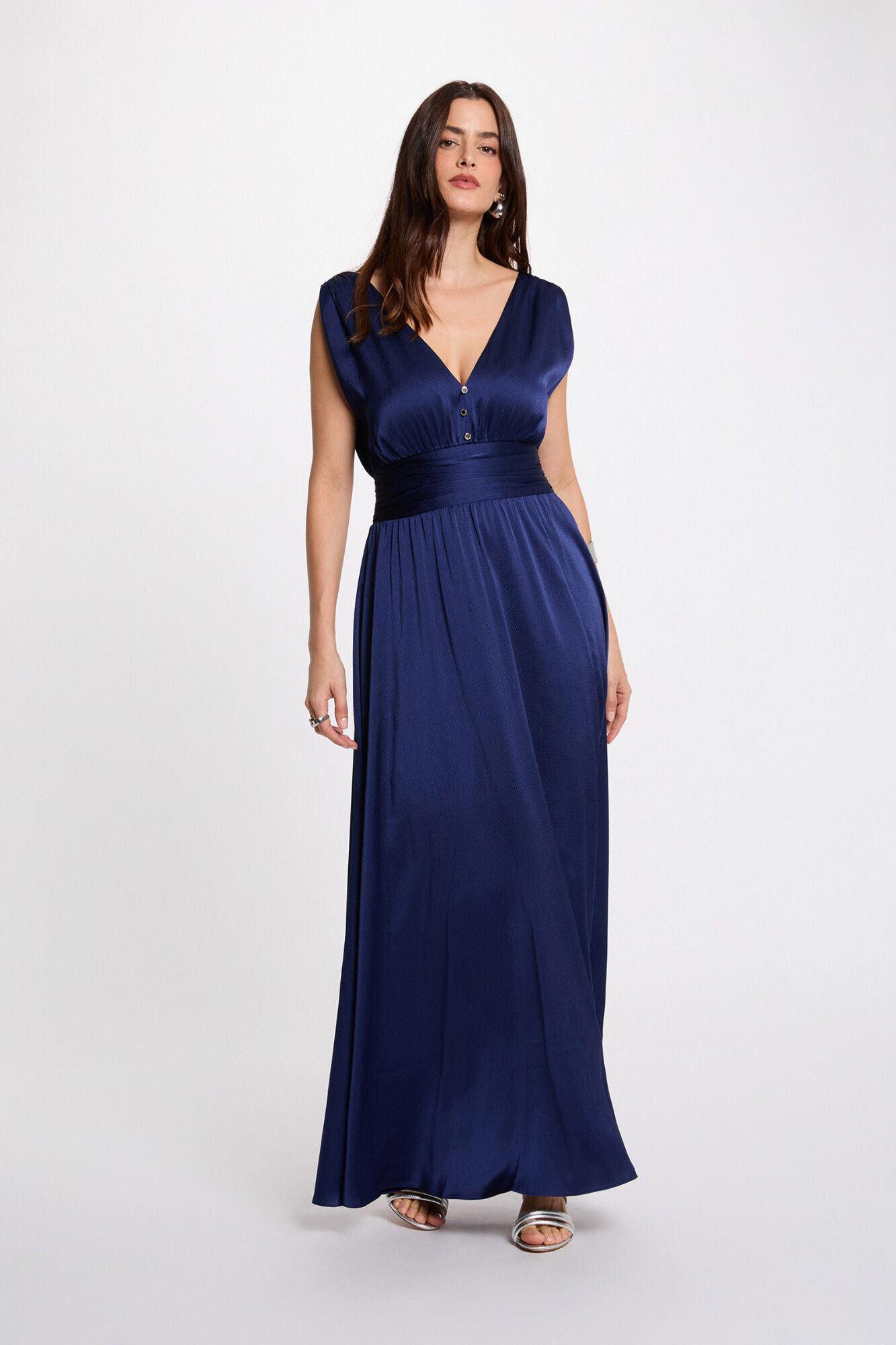 Morgan Vestido largo fluido