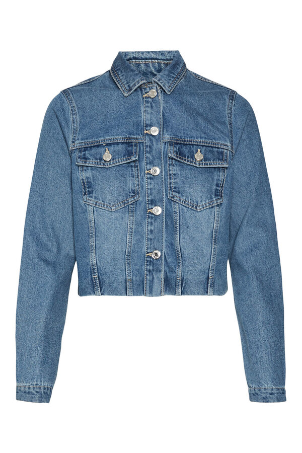 Vero Moda Blus&atilde;o ganga de manga comprida Azul