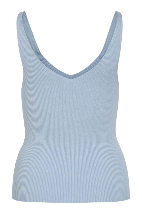 Vila Top punto tirantes con viscosa Azul