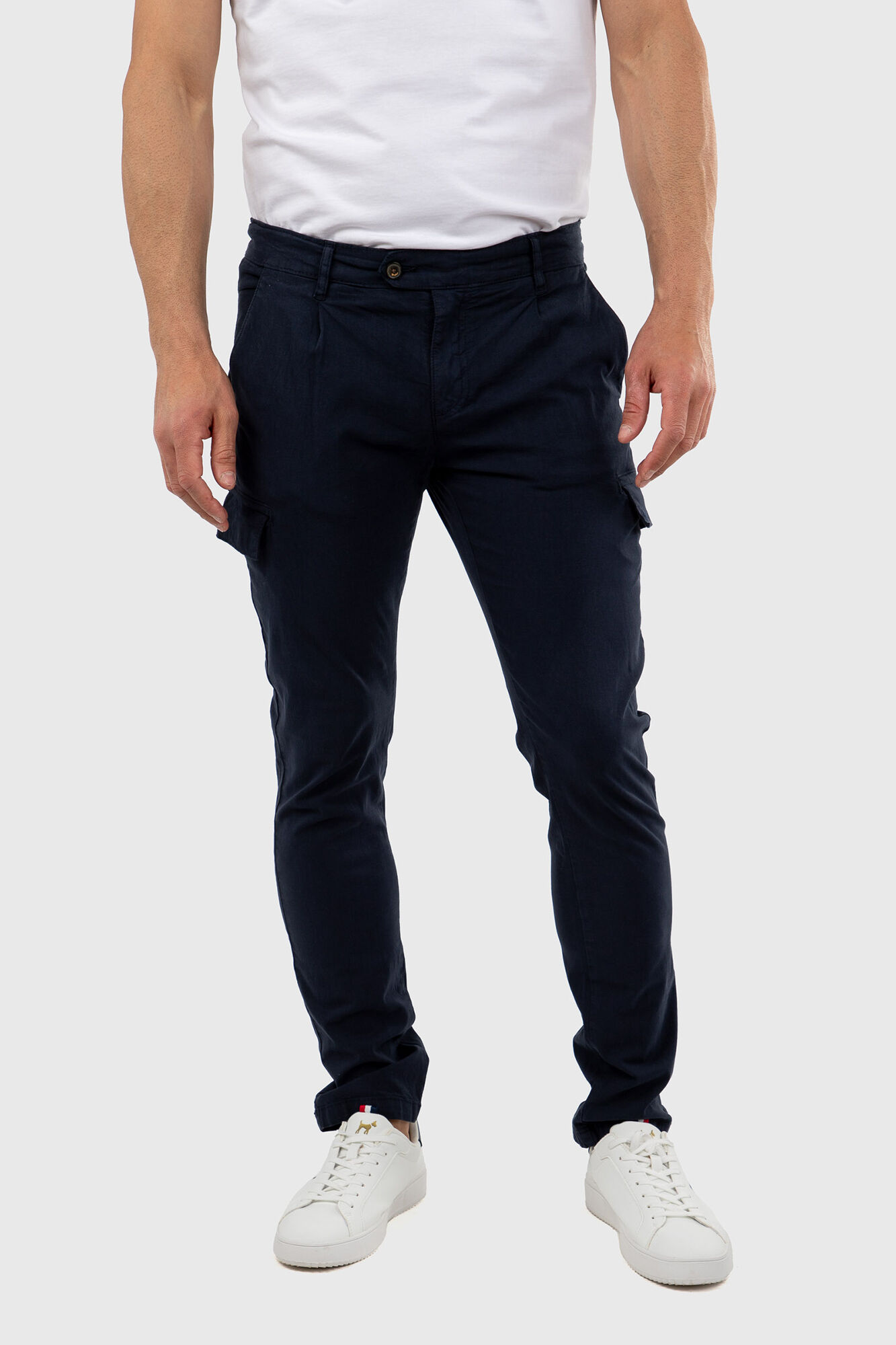 Williot Pantalon Cargo Lino