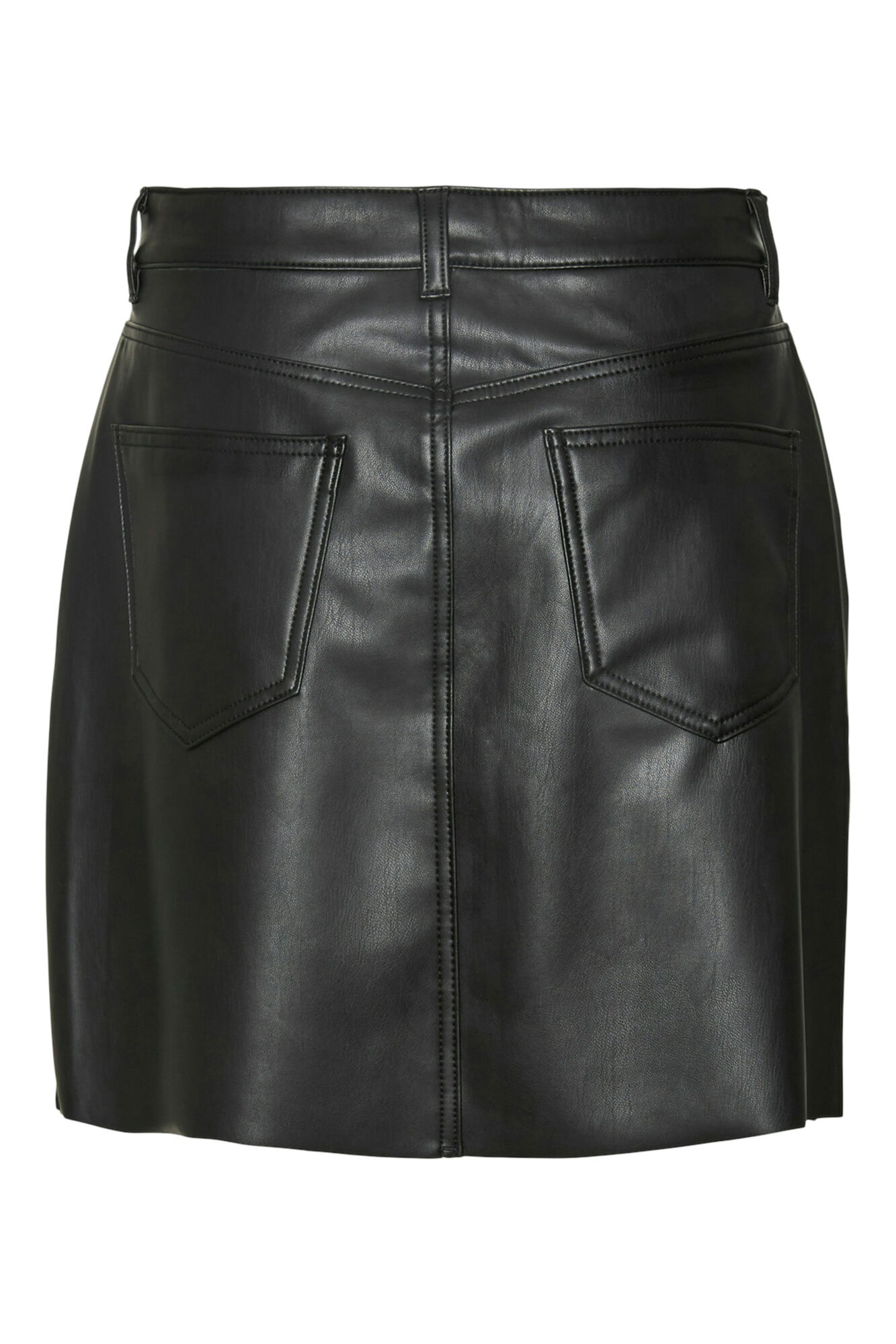 Vero Moda Falda mini de polipiel