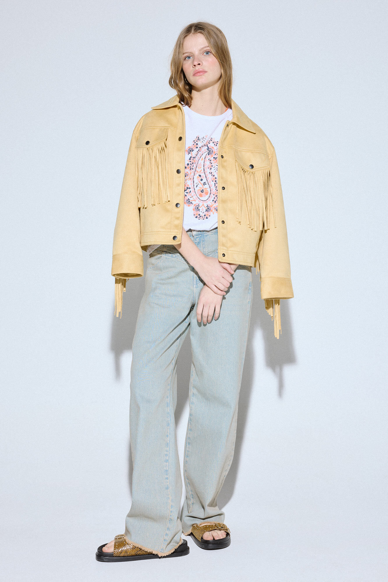 Cortefiel T-shirt b&aacute;sica estampada