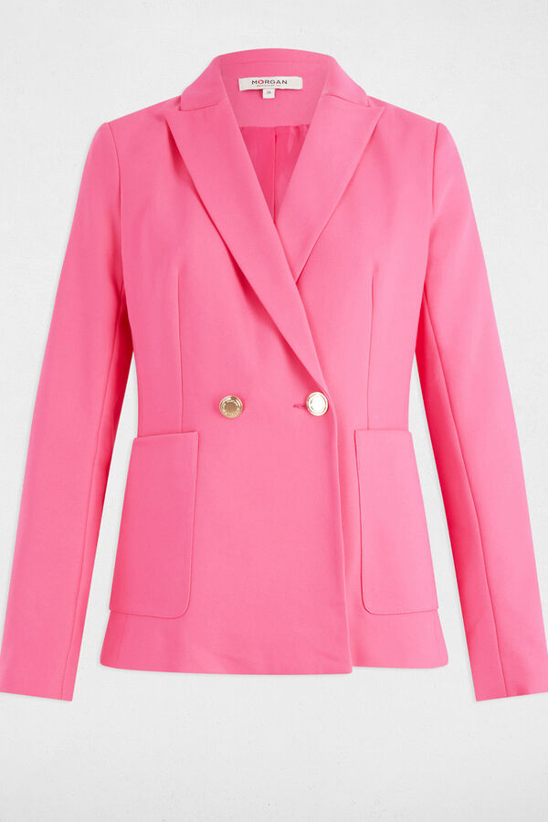 Morgan Blazer slim fit com bot&otilde;es Subiu