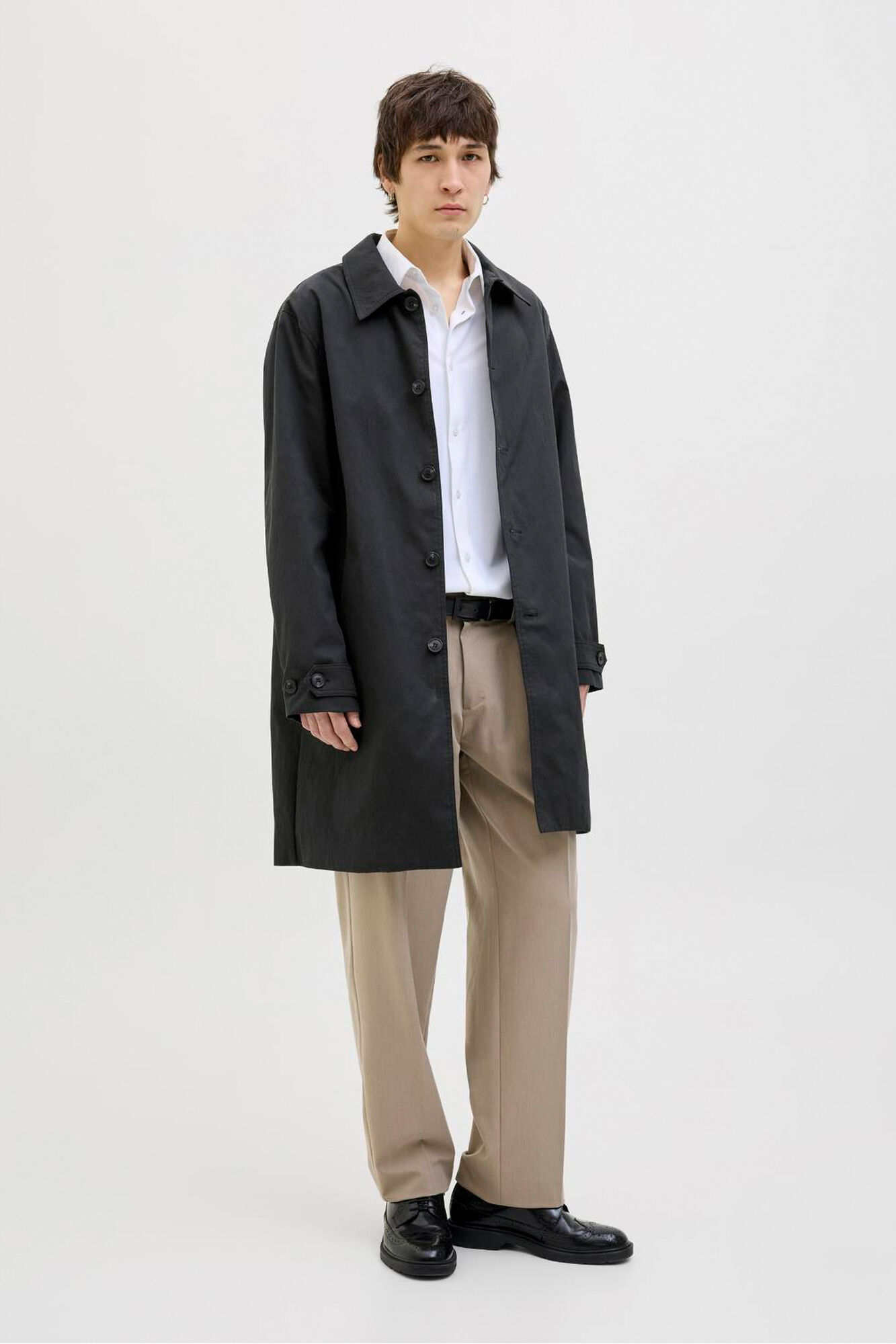 Jack & Jones Blus&atilde;o imperme&aacute;vel de corte regular