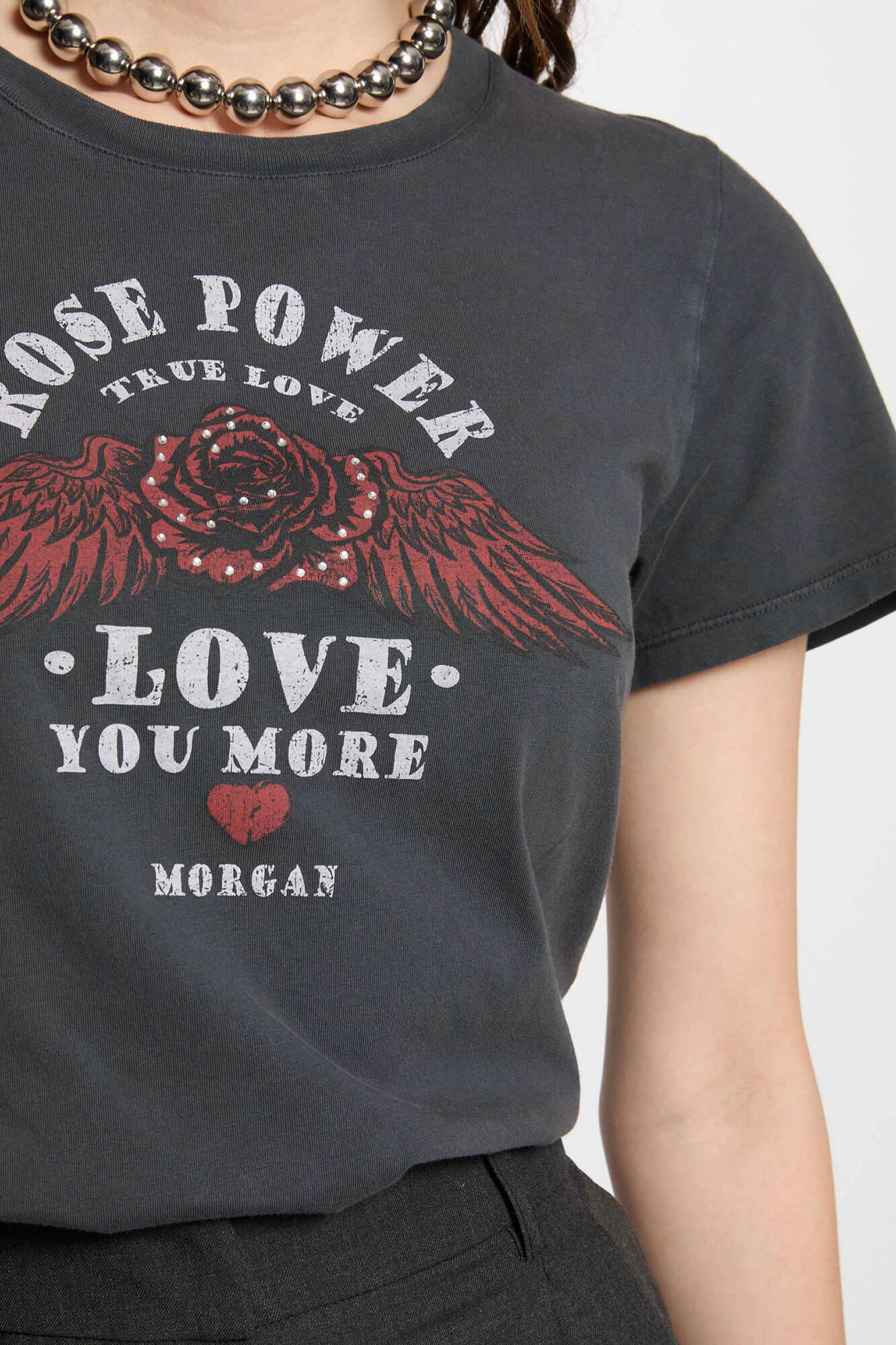Morgan Camisola com texto