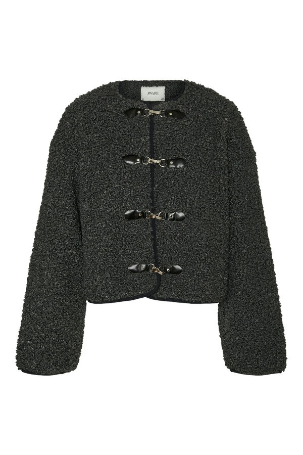 Vero Moda Casaco l&atilde;  Cinzento