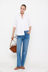 Cortefiel pantal&oacute;n vaquero new recto Azul