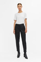 Object Pantal&oacute;n encerado chino Negro