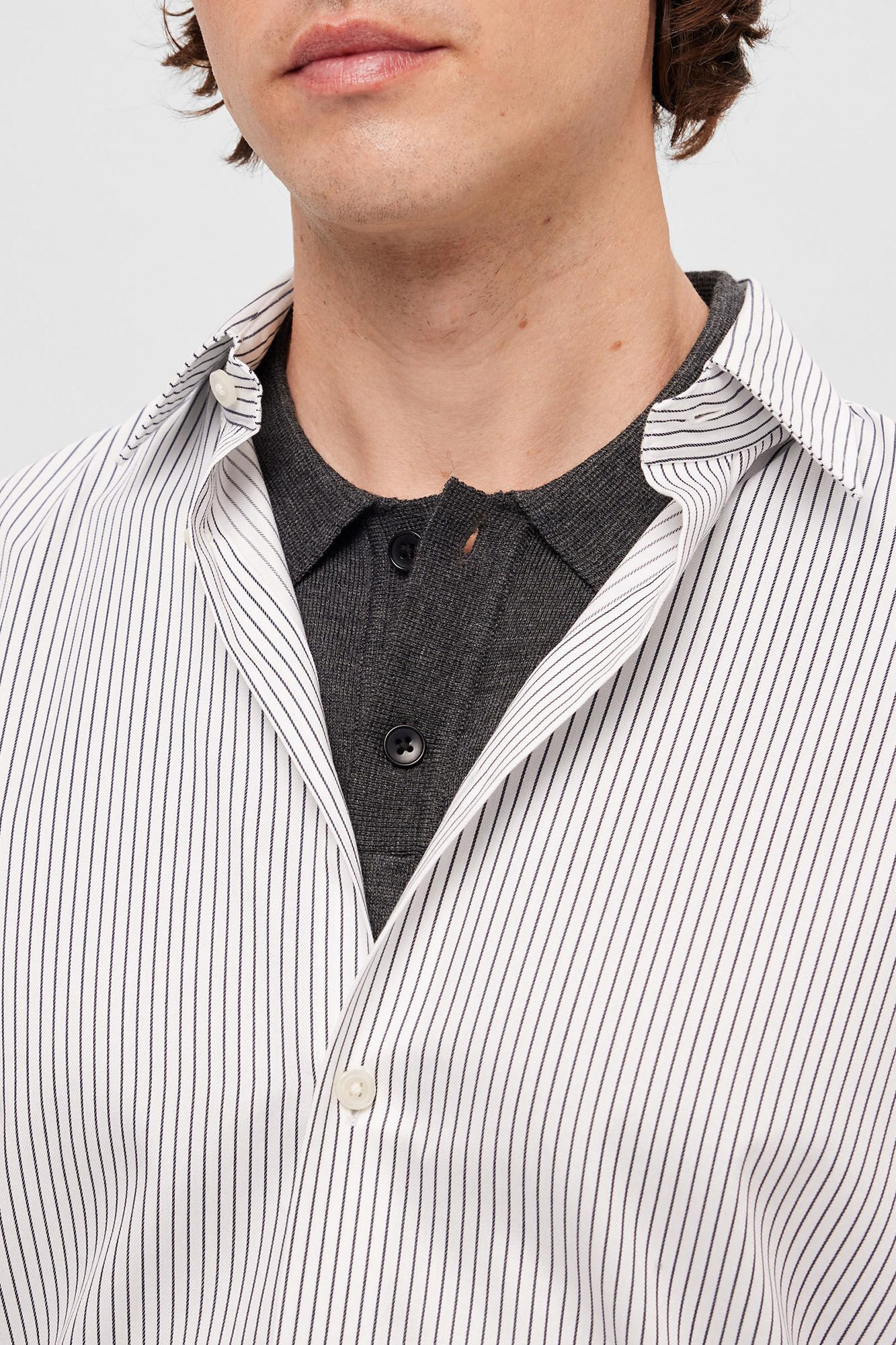 Selected Camisa de vestir 100% algod&oacute;n