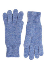 Cortefiel Guantes ligeros de lana y mohair Azul