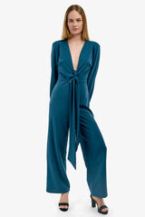 Cupl&eacute; Mono lazo manga larga Azul