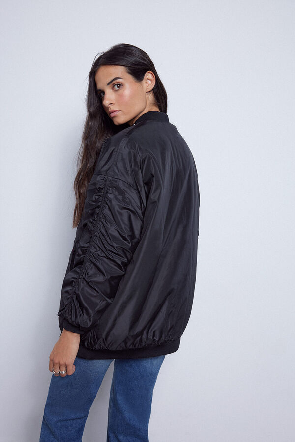 Slowlove Bomber oversize Negro