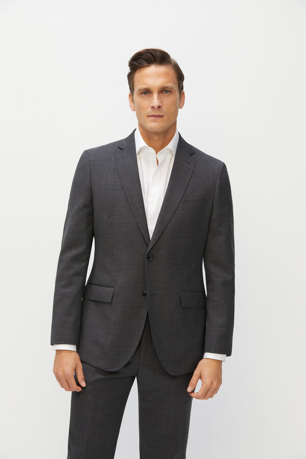 Cortefiel Americana Coolmax® tailored fit Gris