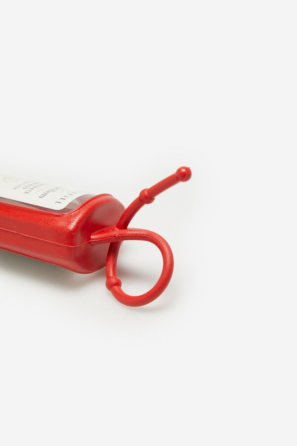 Cortefiel Bote de gel hidroalcoh&oacute;lico Rojo