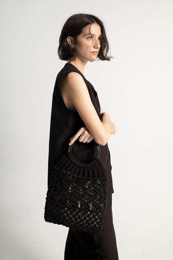 Object Chaleco cruzado Negro