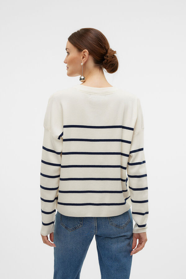 Vero Moda Jersey de punto fino Gris