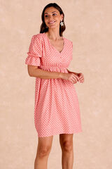 Polín Et Moi Vestido curto floral Senna Subiu