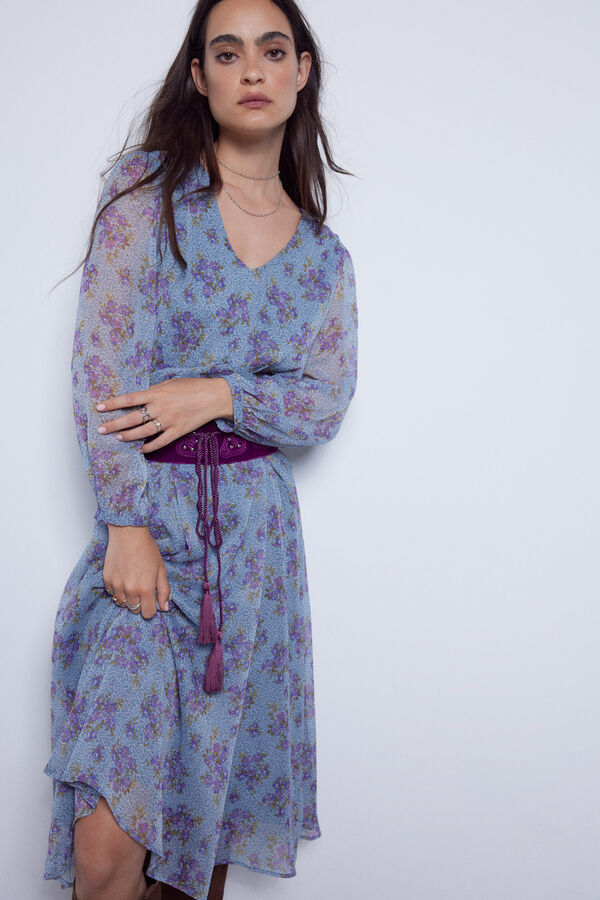 Slowlove Vestido estampado Multicolor