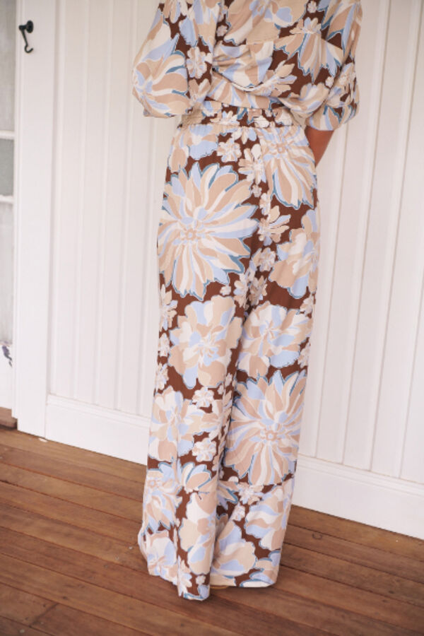 Jaase Cal&ccedil;as Brookes estampado Calypso Tostado