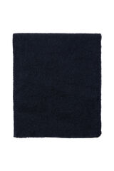 Selected Bufanda confeccionada con lana. Azul marino