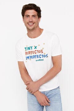 Cortefiel Camiseta adulto unisex Blanco