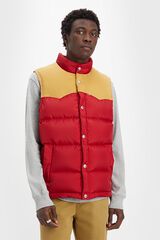 Levi's Chaleco acolchado Rojo
