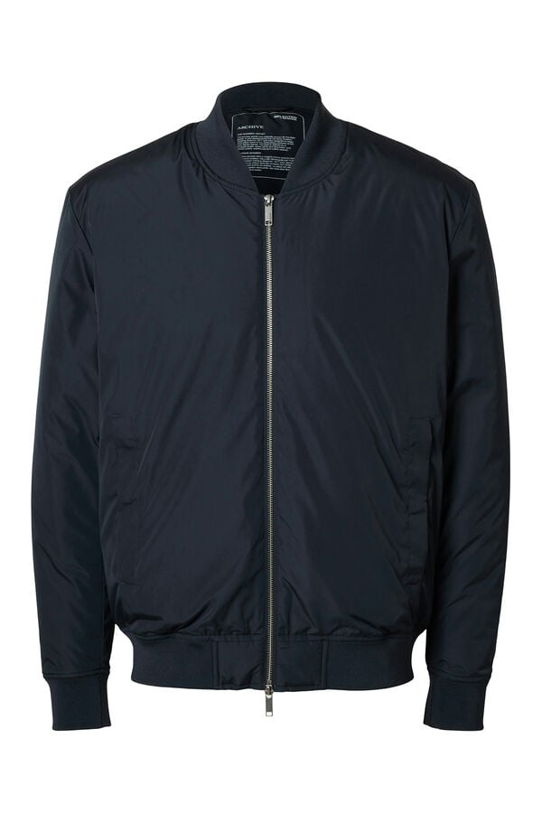 Selected Chaqueta bomber Azul marino
