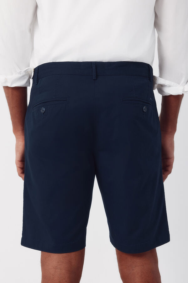 Cortefiel Bermuda chino leve Azul
