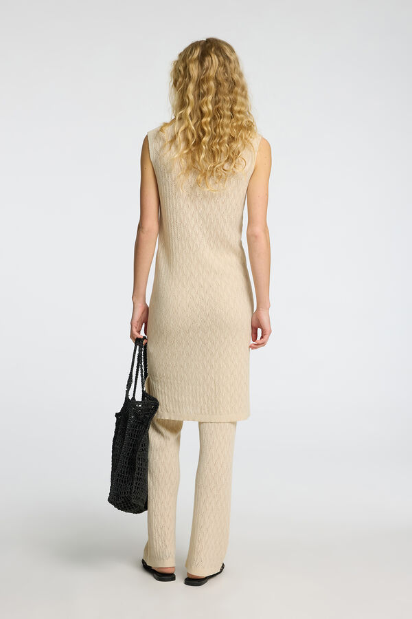 Selected Femme Vestido de punto Gris