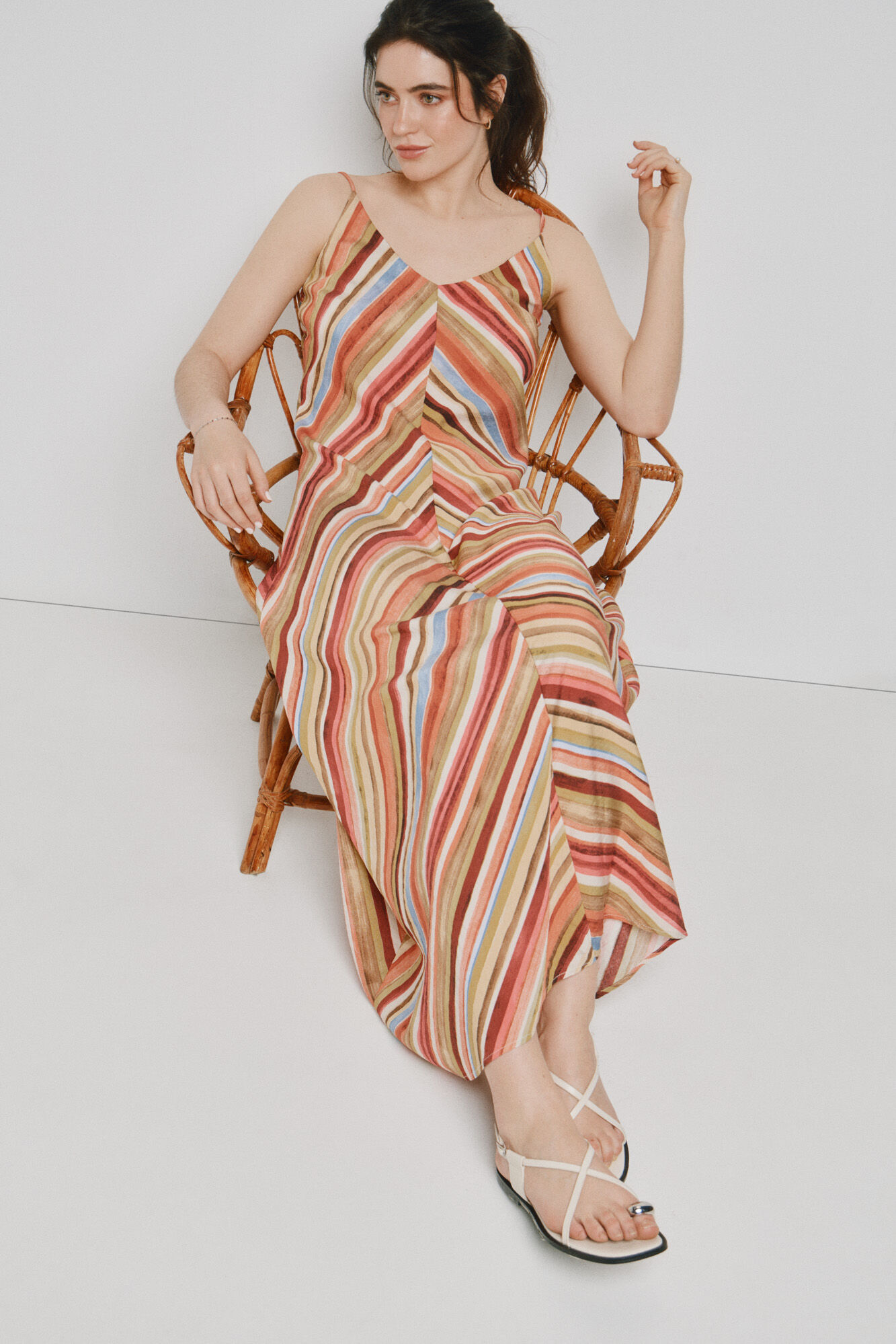 Vero Moda Vestido comprido de al&ccedil;as
