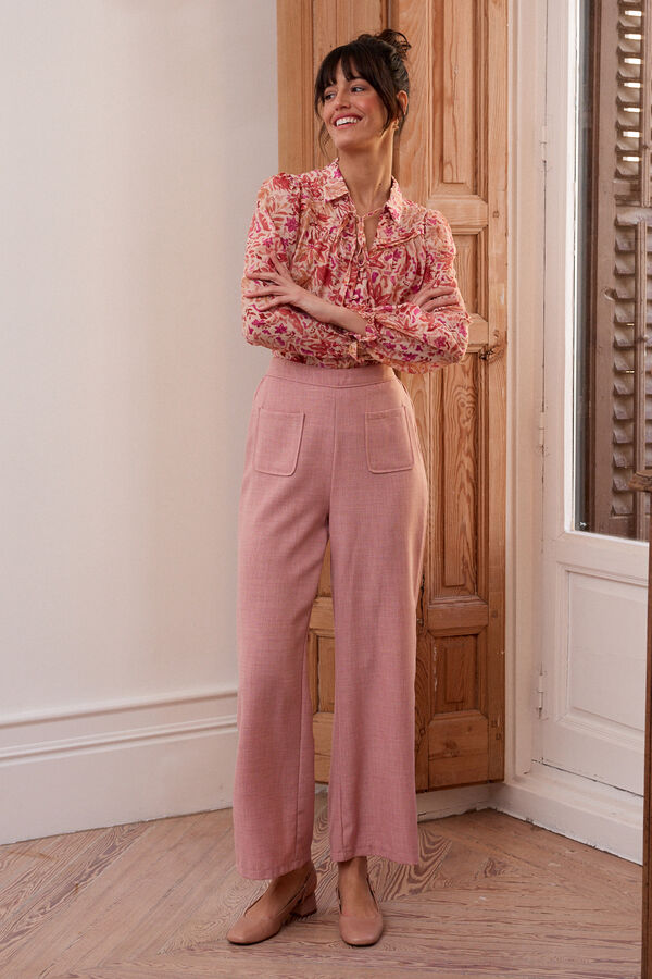 Pol&iacute;n Et Moi Camisa floral Nicola Subiu