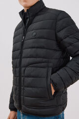 Cortefiel Cazadora acolchada ultralight Negro