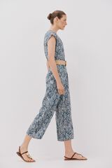 Cortefiel Macac&atilde;o com cinto Azul