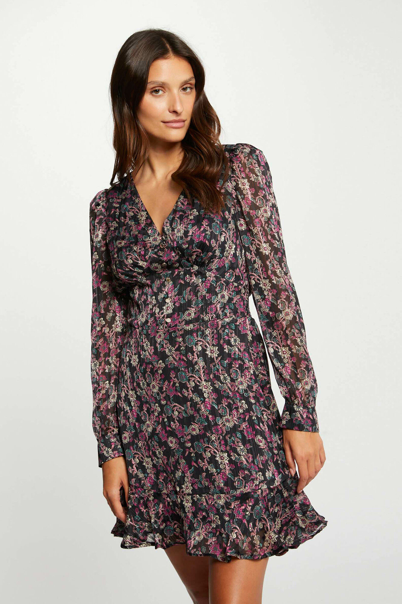 Morgan Vestido entallado estampado floral