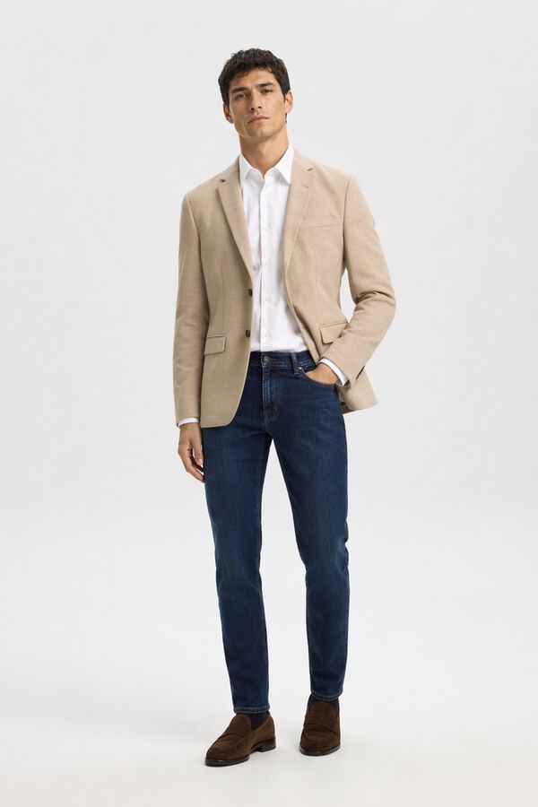 Selected Americana Slim Fit Beige
