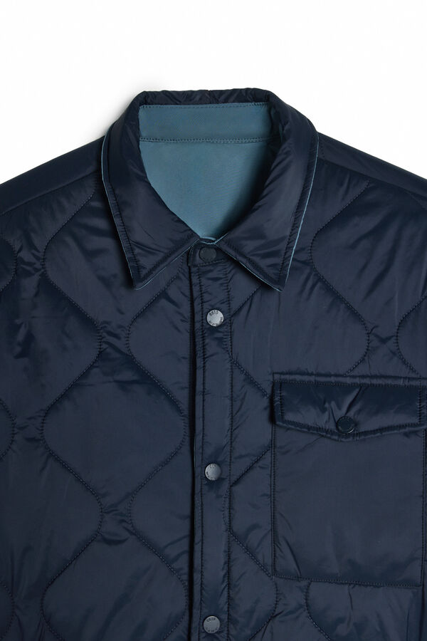 OOTO Blusão reversível Azul