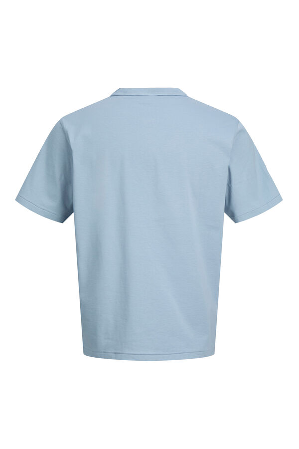 Jack & Jones T-shirt manga curta descontra&iacute;da Azul