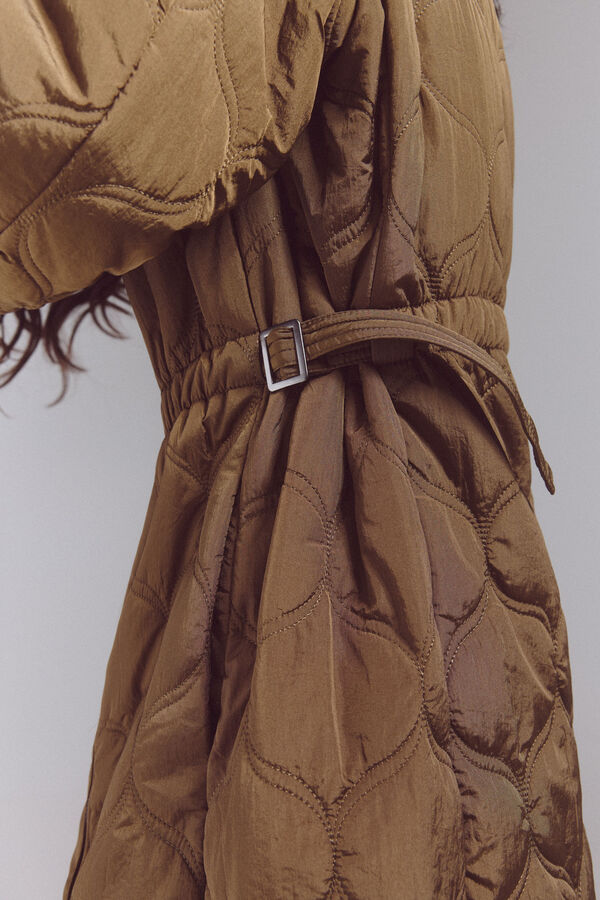 Slowlove Anorak ligero acolchado Kaki