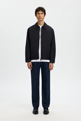 Selected Chaqueta ligera cremallera Negro