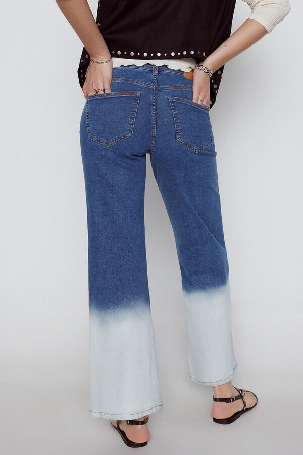 Slowlove Vaquero Palazzo Degrad&eacute; Azul oscuro