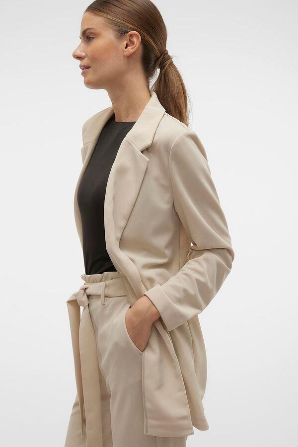 Vero Moda Blazer abierta Gris