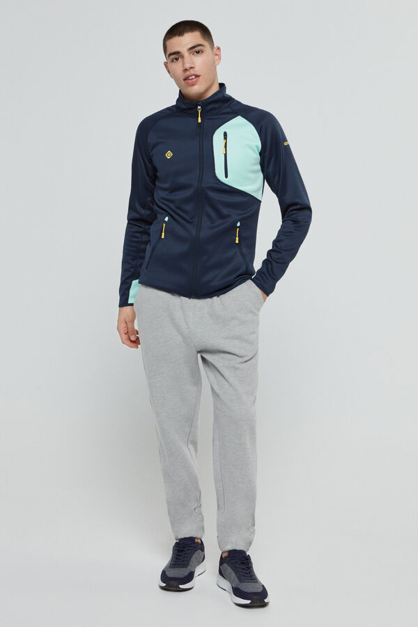 Izas Chaqueta de Polar Stretch Azul marino