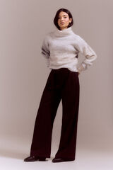 Slowlove Jersey cuello vuelto Gris