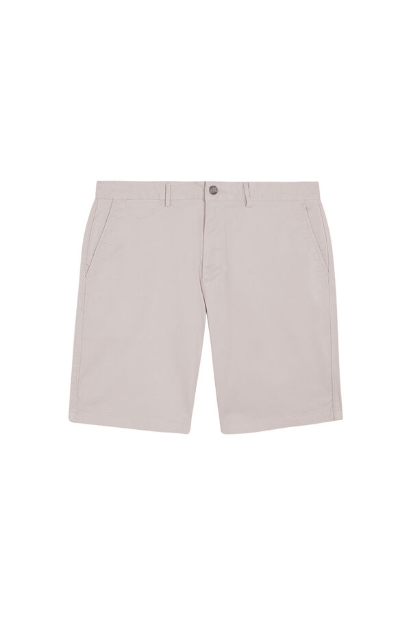 Cortefiel Bermuda chino Cinzento